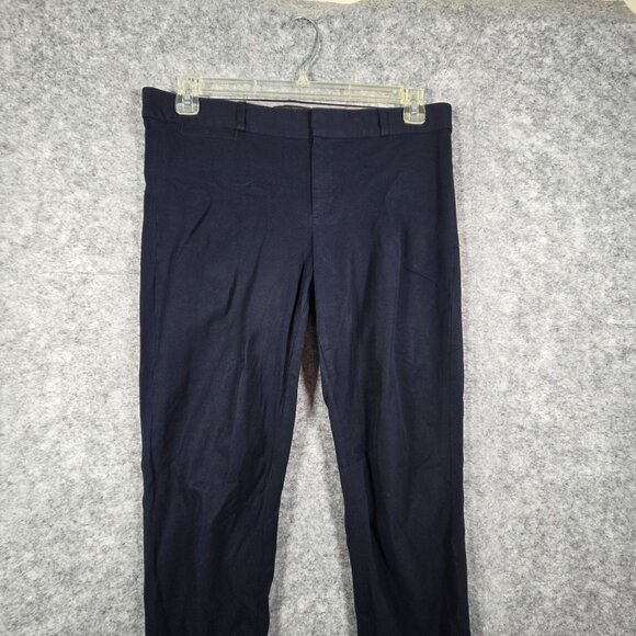 Banana Republic Sloan Women's Career Straight Leg Pants Blue Size 10 - Picture 2 of 9